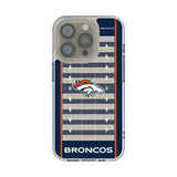 Denver Broncos Field Clear Phone Case for Apple iPhone