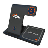 Denver Broncos Linen 3 in 1 Charging Station