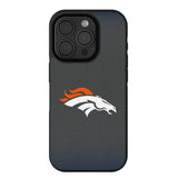 Denver Broncos Linen Bump Phone Case for Apple iPhone