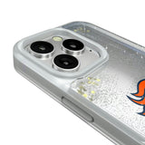 Denver Broncos Linen Glitter Phone Case for Apple iPhone