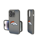 Denver Broncos Linen Soft Touch Phone Case for Apple iPhone