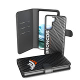 Denver Broncos Monocolor Tilt Wallet Phone Case for Samsung Galaxy