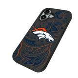 Denver Broncos Paisley Bump Phone Case for Apple iPhone
