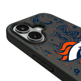 Denver Broncos Paisley Bump Phone Case for Apple iPhone