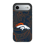 Denver Broncos Paisley Bump Phone Case for Apple iPhone