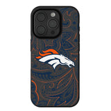 Denver Broncos Paisley Bump Phone Case for Apple iPhone