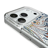 Denver Broncos Paisley Glitter Phone Case for Apple iPhone