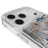 Denver Broncos Paisley Glitter Phone Case for Apple iPhone