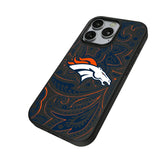 Denver Broncos Paisley MagSafe Compatible Phone Case for Apple iPhone