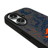 Denver Broncos Paisley MagSafe Compatible Phone Case for Apple iPhone