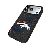 Denver Broncos Paisley MagSafe Compatible Phone Case for Apple iPhone
