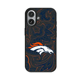 Denver Broncos Paisley MagSafe Compatible Phone Case for Apple iPhone