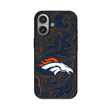 Denver Broncos Paisley MagSafe Compatible Phone Case for Apple iPhone