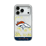 Denver Broncos Personalized EndZone Plus Glitter Phone Case for Apple iPhone