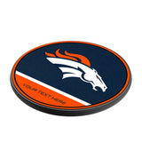 Denver Broncos Personalized Endzone Solid 15-Watt Wireless Charger