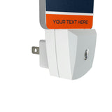 Denver Broncos Personalized Endzone Solid Night Light 2-Pack