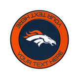 Denver Broncos Personalized Endzone Solid PopSockets Magnetic Phone Grip and Stand