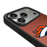 Denver Broncos Personalized Football Bump Phone Case for Apple iPhone