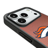 Denver Broncos Personalized Football Bump Phone Case for Apple iPhone