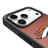 Denver Broncos Personalized Football Bump Phone Case for Apple iPhone