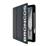 Denver Broncos Personalized Linen Tablet Case for Apple iPad
