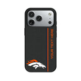 Denver Broncos Personalized Sidebard MagSafe Compatible Phone Case for Apple iPhone