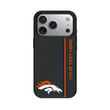 Denver Broncos Personalized Sidebard MagSafe Compatible Phone Case for Apple iPhone
