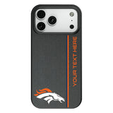 Denver Broncos Personalized Sidebard MagSafe Compatible Phone Case for Apple iPhone