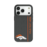 Denver Broncos Personalized Sidebard MagSafe Compatible Phone Case for Apple iPhone