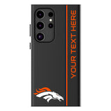 Denver Broncos Personalized Sidebard MagSafe Compatible Phone Case for Samsung Galaxy