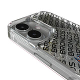 Denver Broncos Personalized Tilt Glitter Phone Case for Apple iPhone