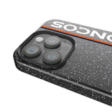 Denver Broncos Sidebar Black Bling Phone Case for Apple iPhone