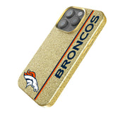 Denver Broncos Sidebar Bling Phone Case for Apple iPhone