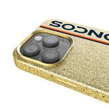 Denver Broncos Sidebar Bling Phone Case for Apple iPhone