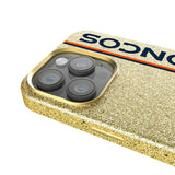 Denver Broncos Sidebar Bling Phone Case for Apple iPhone