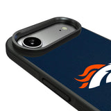 Denver Broncos Stripe Bump Phone Case for Apple iPhone