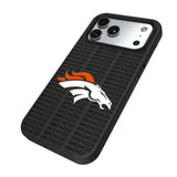 Denver Broncos Text Backdrop Bump Phone Case for Apple iPhone