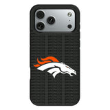 Denver Broncos Text Backdrop Bump Phone Case for Apple iPhone