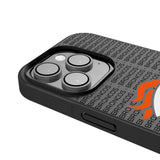 Denver Broncos Text Backdrop Bump Phone Case for Apple iPhone