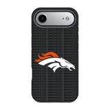 Denver Broncos Text Backdrop Bump Phone Case for Apple iPhone