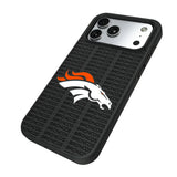 Denver Broncos Text Backdrop Bump Phone Case for Apple iPhone