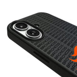 Denver Broncos Text Backdrop MagSafe Compatible Phone Case for Apple iPhone