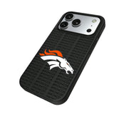 Denver Broncos Text Backdrop MagSafe Compatible Phone Case for Apple iPhone