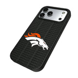 Denver Broncos Text Backdrop MagSafe Compatible Phone Case for Apple iPhone