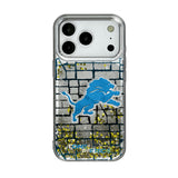 Detroit Lions Brick Glitter Phone Case for Apple iPhone 17 Series