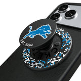 Detroit Lions Confetti PopSockets Magnetic Phone Grip and Stand