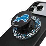 Detroit Lions Confetti PopSockets Magnetic Phone Grip and Stand