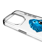 Detroit Lions Deco Clear Phone Case for Apple iPhone