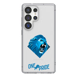 Detroit Lions Deco Clear Phone Case for Samsung Galaxy