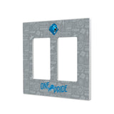 Detroit Lions Deco Hidden-Screw Light Switch Plate